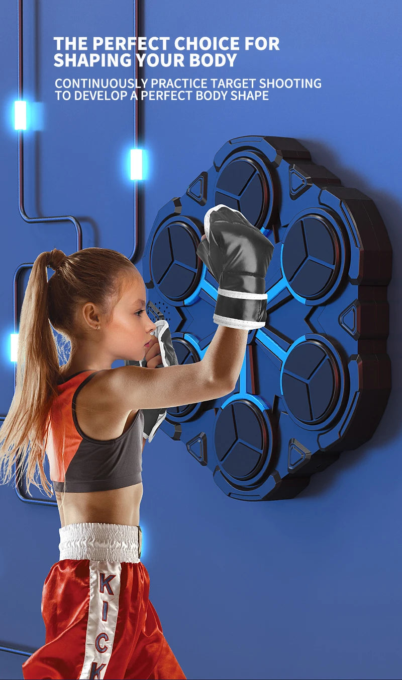 BeatBoxer™ Pro – Bluetooth Boxing Wall Target with Music & Light Cues