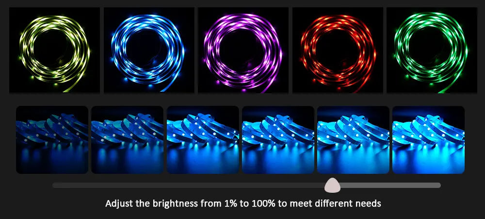 LumaBeats™ RGB LED Light Strip – Party-Ready, Music Reactive