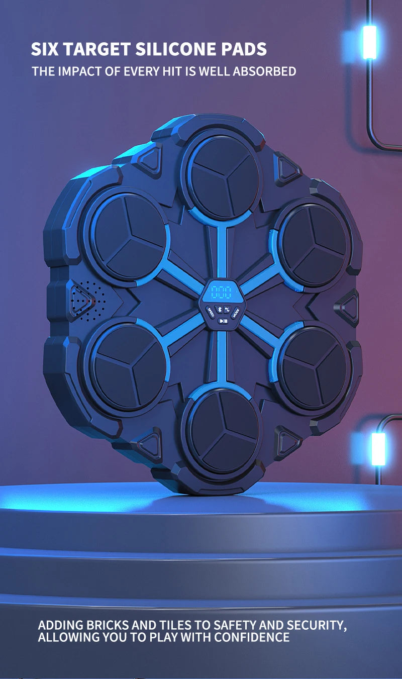 BeatBoxer™ Pro – Bluetooth Boxing Wall Target with Music & Light Cues